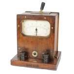 [00098] Drehspult-Galvanometer von Hartmann & Braun fr Telefonmessungen; Skalennummer 830416 von 1926; Anzeige ± 12 / 60 mA