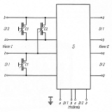 [00877] Rel 3 B 93a - Umschalter fr Nebenvierermessungen mit Zuleitungsabgleich-Kondensatoren; Siemens & Halske; 1958
