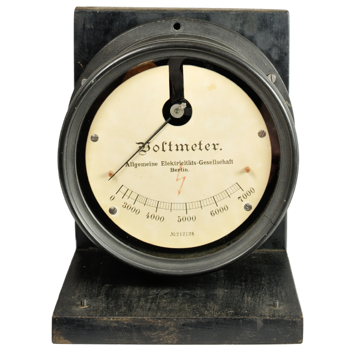 Sammlung historischer Messtechnik - [00587] Elektrostatisches Voltmeter