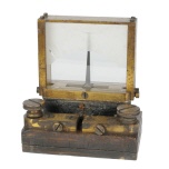 [00082] Galvanometer der Reichstelegraphenverwaltung der Fa. C. Lewert 1879 - Telegraph / Morse