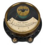 [00126] Dreheisenmessgerät (Voltmeter) System Hummel; S. Schuckert, Nürnberg; 1884-1885