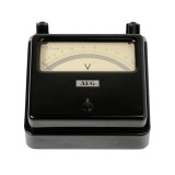 [00329] kleiner Przisions-Mekoffer, Voltmeter; AEG; 1937.