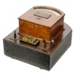 [00512] Przisions-Amperemeter fr direkte Wechselstrommessungen, fr starke Strme mit 2 Mebereichen - Laboratoriumstype; Siemens & Halske; ca. 1910