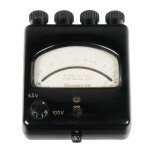 [00110] Widerstandsmessger�t (Drehspulmesswerk) mit zwei Messbereichen 100kOhm, 10MOhm mit externer Spannungsversorgung; Hartmann & Braun; 1942