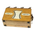 [00321] Tragbarer, kombinierter Pr�zisions-Spanungs- und Strommesser APZ, nur f�r Gleichstrom; Dr. Paul Meyer, Berlin; um 1910