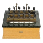 [00391] Serien Rheostat mit St�pselschaltung - Dekaden-Rheostat von Gebr. Ruhstrat AG, Seriennummer 160333