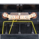 [00433] Drehspulger�t mit Thermo-Umformer, f�r Gleichstrom, Wechselstrom und HF mit Spiegelskala und Messerzeiger; Gossen; 1956