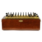 [00443] Pr�zisions-Reihenwiderstand mit St�pselschaltung f�r Gleichstrom und Niederfrequenz-Wechselstrom, Fehlergrenze &plusmn; 0,02%; Hartmann & Braun; ca. 1935