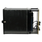 [00446] Leistungsschreiber f�r Drehstrom (Bauform ERN12) mit einem Messwerk (Metallpapier-Linienschreiber) in Lederkoffer, dazu geh�rend der passende Vorwiderstand 00447; AEG; 1973