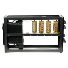 [00447] Vorwiderstand zu Leistungsschreiber f�r Drehstrom (Bauform ERN12) - 00446 -  in Lederkoffer; AEG; 1973