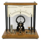 [00513] gro�es Pr�zisions Volt- und Amperemeter f�r Schulung und Demonstration; Bruno Brauns, Berlin; ca. 1900