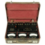 [00632] Lederkoffer mit Type-Z Messger�ten und Vor- und Nebenwiderst�nden zur Leistungsmessung in Wechselstromnetzen; Siemens & Halske; 1932