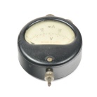 [00633] Amperemeter in Uhrform; Metrawatt; ca. 1950