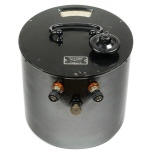 [00643] Normal-Kondensator, Kapazit�tsbereich ca. 40 - 2000 pF, max. 1000 Volt; Siemens & Halske; ca. 1940