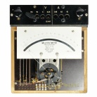 [00697] Pr�zisions-Drehspul-Millivoltmeter f�r Gleichstrom, 66 2/3 Ohm pro Volt, zur Messung von Strom und Spannung mit eingebauten Vor- und Nebenwiderst�nden; Tr�b & T�uber; 1946