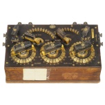 [00751] Feu�ner Kompensator (77 Widerst�nde); Otto Wolff; 1903