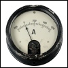 [00051] Amperemeter mit Drehspul-Messwerk f�r Schalttafel-Aufbau; Dr. S. Guggenheimer; 1. Q. 20. Jh.