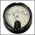 [00051] Amperemeter mit Drehspul-Messwerk f�r Schalttafel-Aufbau; Dr. S. Guggenheimer; 1. Q. 20. Jh.