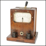 [00098] Drehspult-Galvanometer von Hartmann & Braun fr Telefonmessungen; Skalennummer 830416 von 1926; Anzeige ± 12 / 60 mA