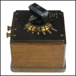 [00309] Rheostat in Kurbelschaltung, 0 - 1.000.000 Ohm, Otto Wolff Berlin, 1951