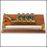 [00370] einfache Kohlrausch Brcke, vermutlich Hartmann & Braun, um 1894