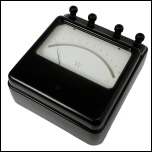 [00382] Labor Wattmeter Klasse 0,5; P. Gossen & Co KG; ca. 1960