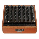 [00418] Kleine St�psel-Me�br�cke mit Vergleichswiderstand in Reihenschaltung; Siemens & Halske; ca. 1940