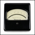 [00422] kleines Zeigergalvanometer mit empfindlichem Drehspulme�werken, verwendet als Nullinstrumente f�r Br�ckenmessungen; Hartmann & Braun; 1950