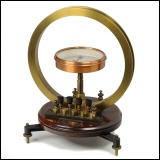 [00424] inklusive Stpselwiderstand zur Bereichsumschaltung; Central Scientific Company Chicago; ca. 1910