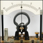 [00513] gro�es Pr�zisions Volt- und Amperemeter f�r Schulung und Demonstration; Bruno Brauns, Berlin; ca. 1900