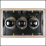 [00540] Kurbelwiderstandskasten mit 3 Dekaden, 100 - 111.000 Ohm; Otto Wolff, Berlin; 1964