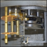 [00587] Elektrostatisches Voltmeter in Ebonit-Geh�use, zum Aufbau auf Schalttafeln ausgelegt. AEG; ca. 1900