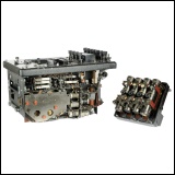 [00640] Luftfahrt-Oszillograph mit 4 Messchleifen, Papierkassette und Kontaktuhr; Siemens Apparate u. Mascinen GmbH; 1941