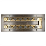 [00647] Widerstandskasten von 1 bis 500 Ohm, zusammen 1110 Ohm - Gans & Goldschmidt, Berlin, ca. 1900