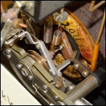 [00658] gro�er Linienschreiber - Detail Messwerk; Siemens & Halske; 1910