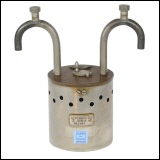 [00861] Przisionswiderstand, 1 Ohm ± 0,001%, Reichsanstalt-Bauform; Siemens & Halske, 1897