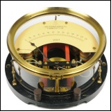 [00871] Demonstrations-Schalttafel-Instrument, Geh�use aus Glas; Hartmann & Braun; 1902